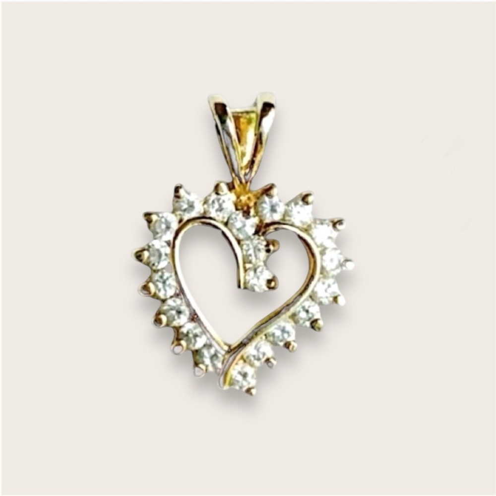 925 Sterling Silver Pendant Heart